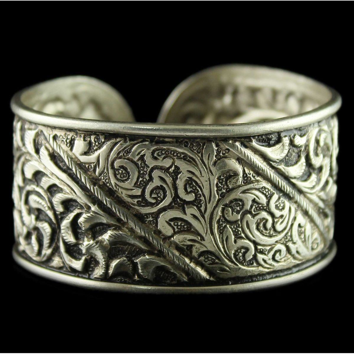 silver kada bangles