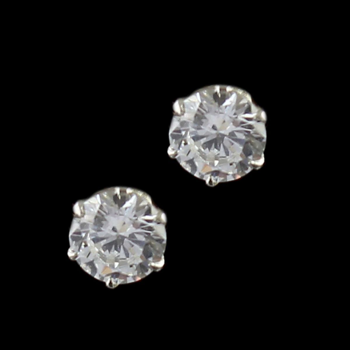 zircon stone earrings