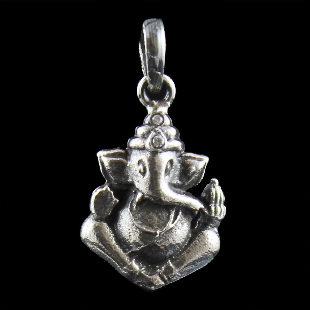 ganesh locket design silver