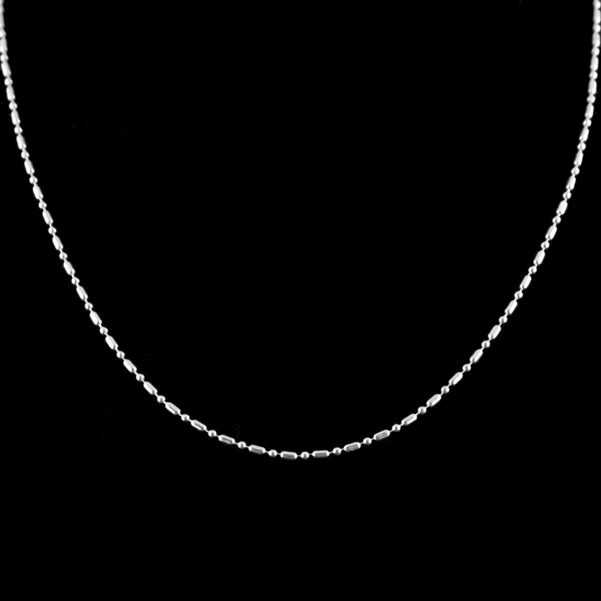 light weight silver chain