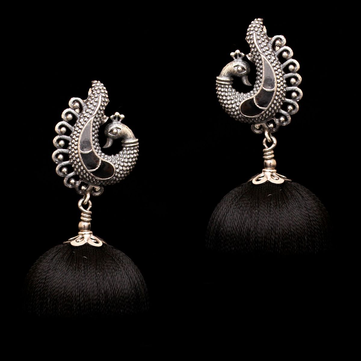 jhumka oxide earrings