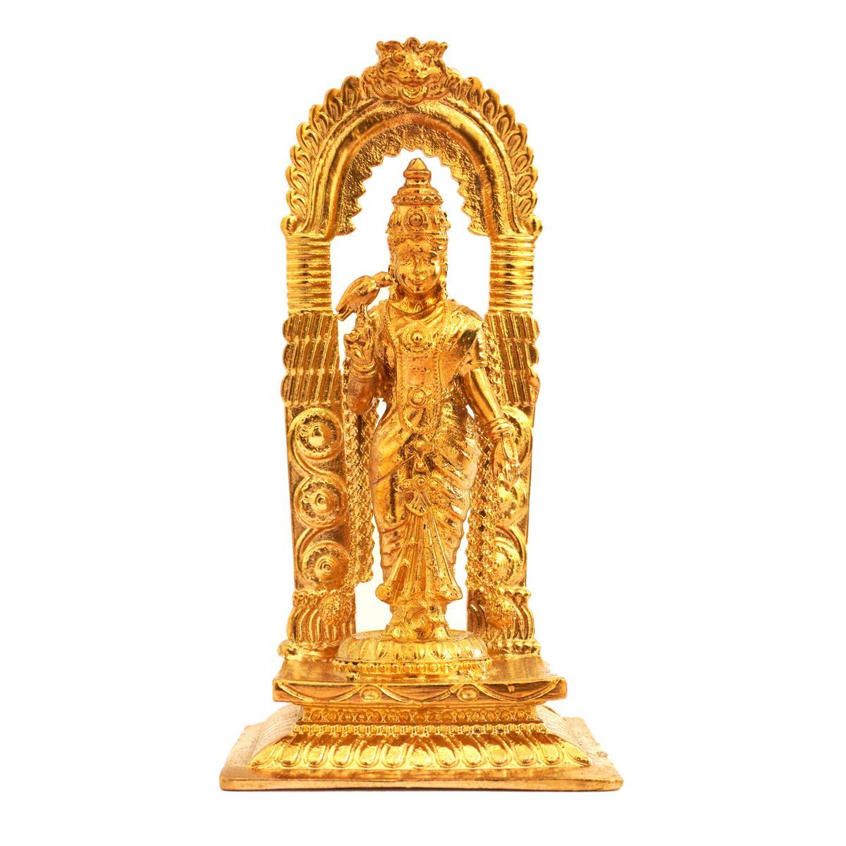 madurai-meenaskhi-bronze-idol-statue