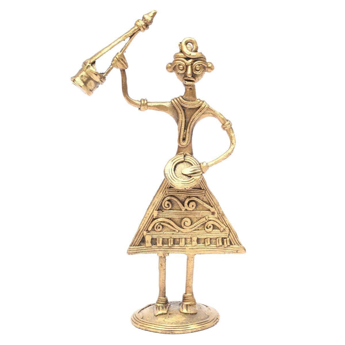 DHOKRA ARTS LADY WITH LADS FOLK