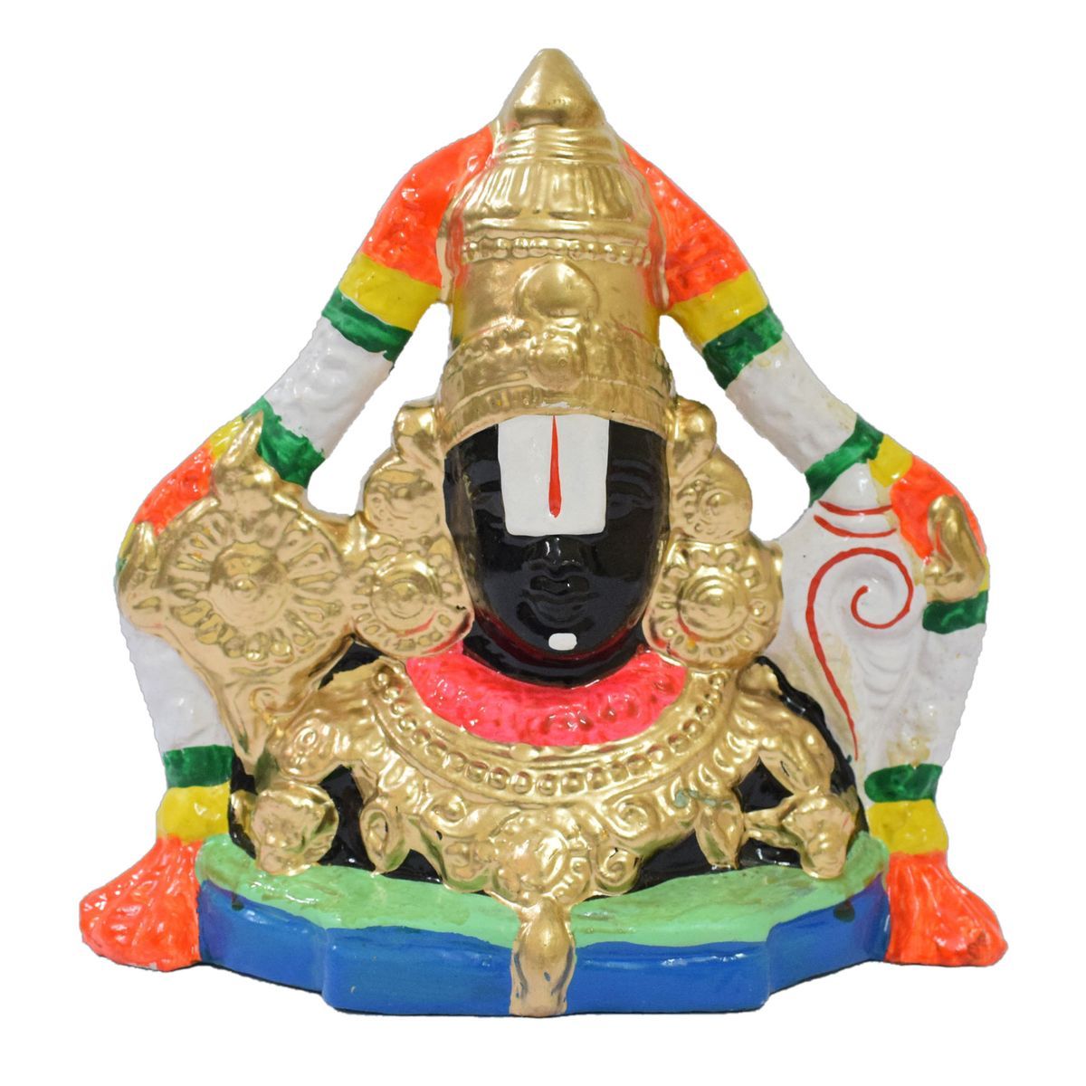 PERUMAL FACE HANDMADE DUSSERA DOLL GOLU DOLL ...