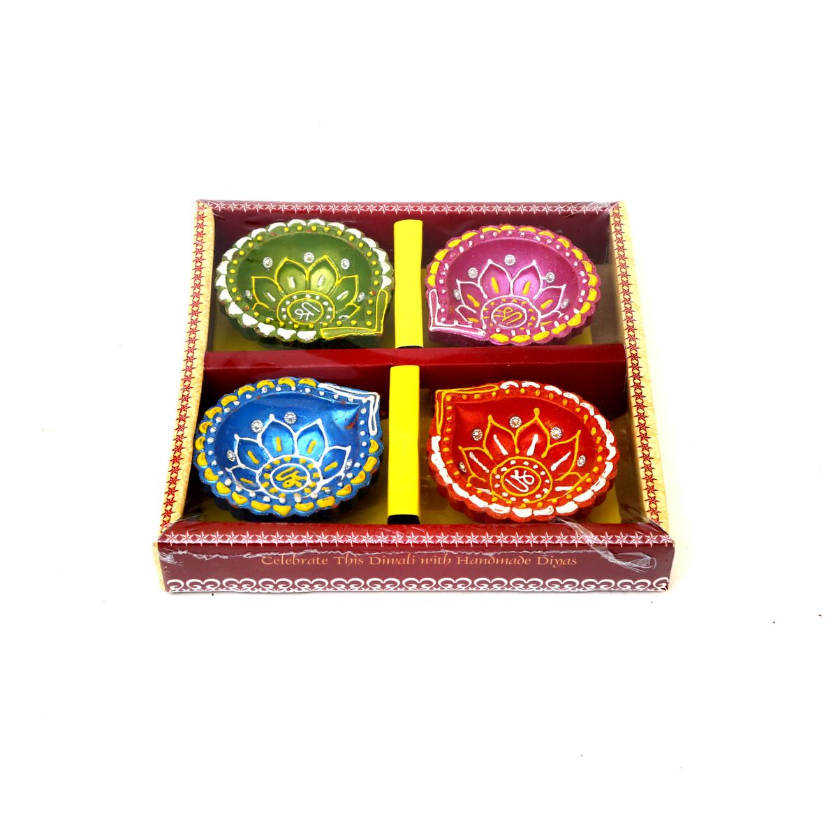 hand painted diya