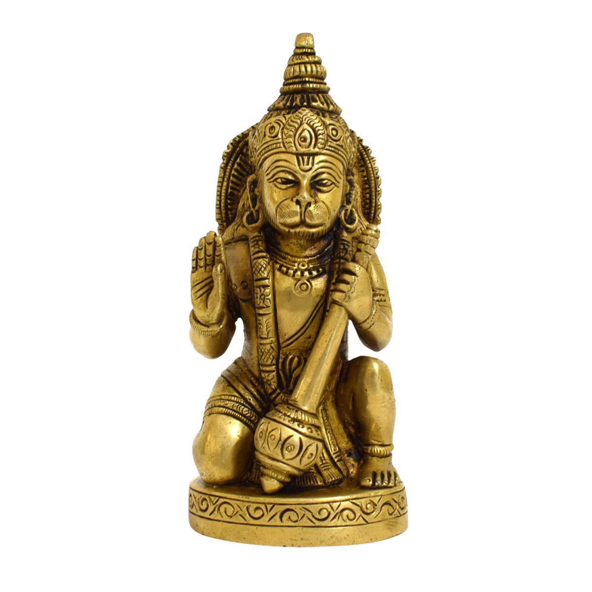 BRASS HANUMAN IDOL