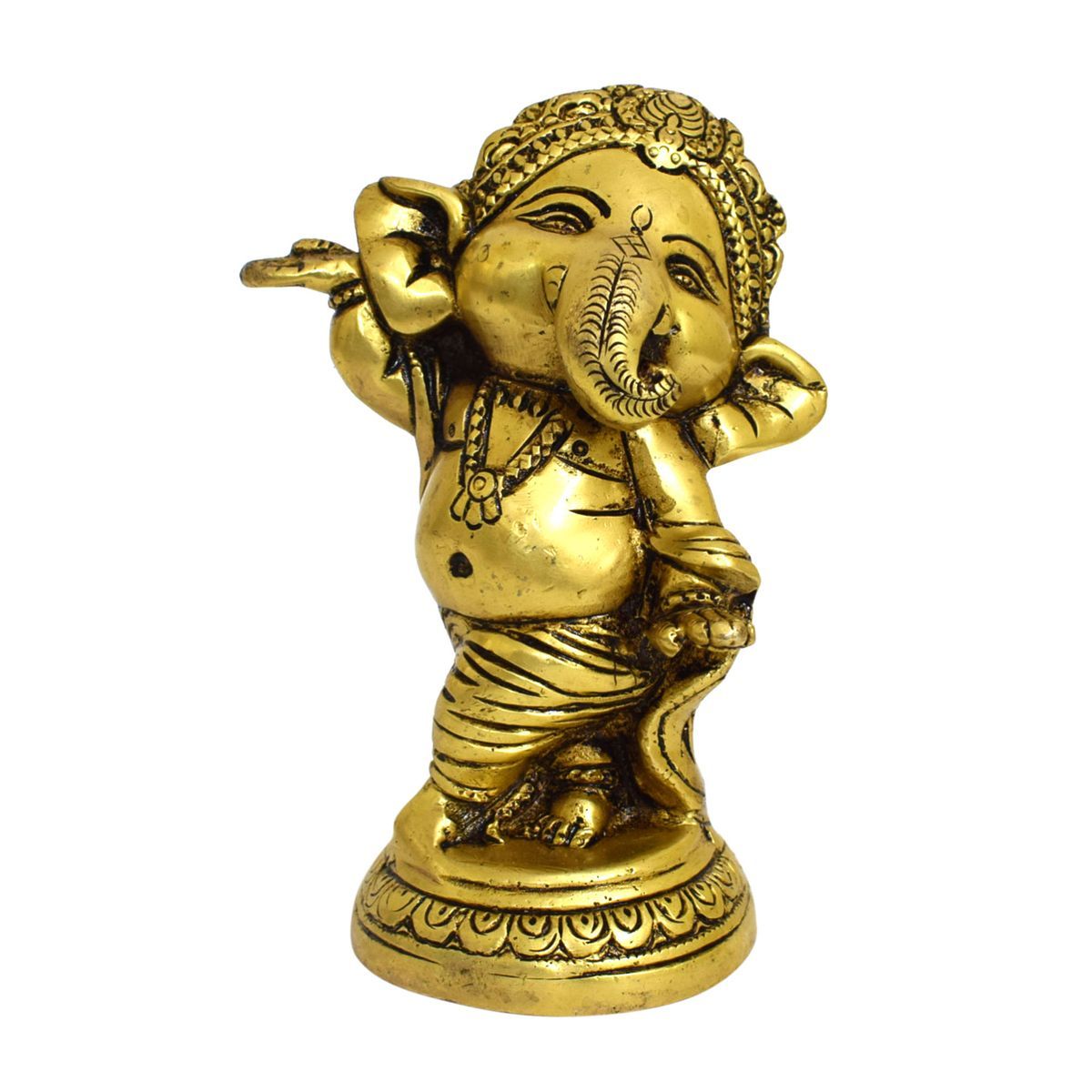 BRASS GANESHA IDOL