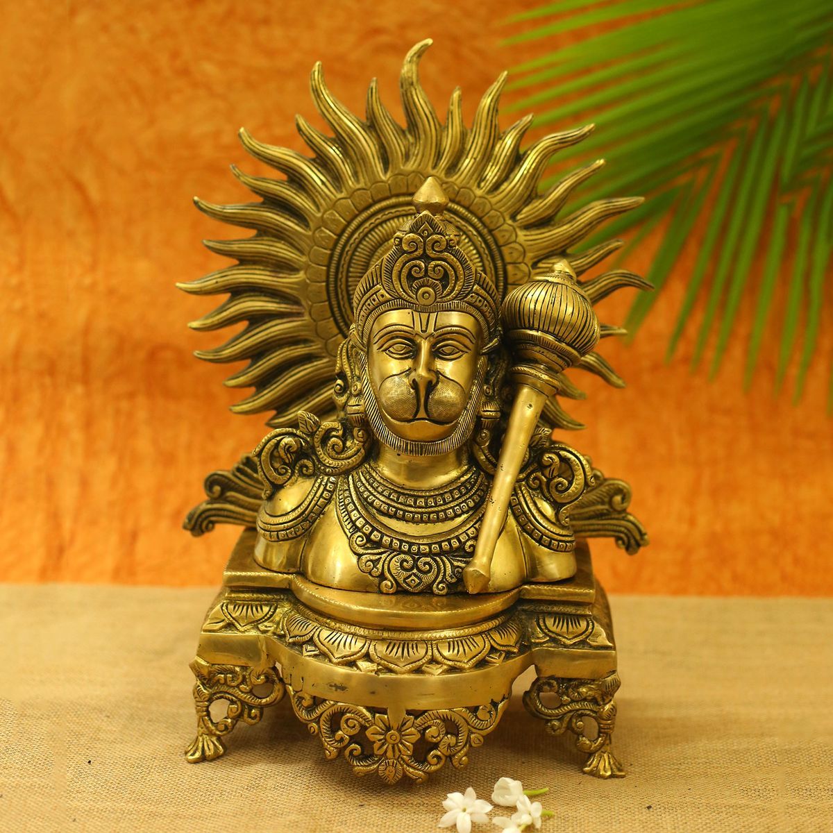 BRASS HANUMAN IDOL