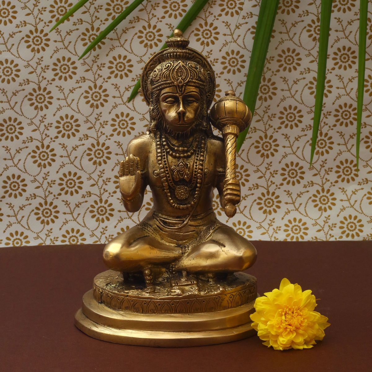 BRASS HANUMAN IDOL