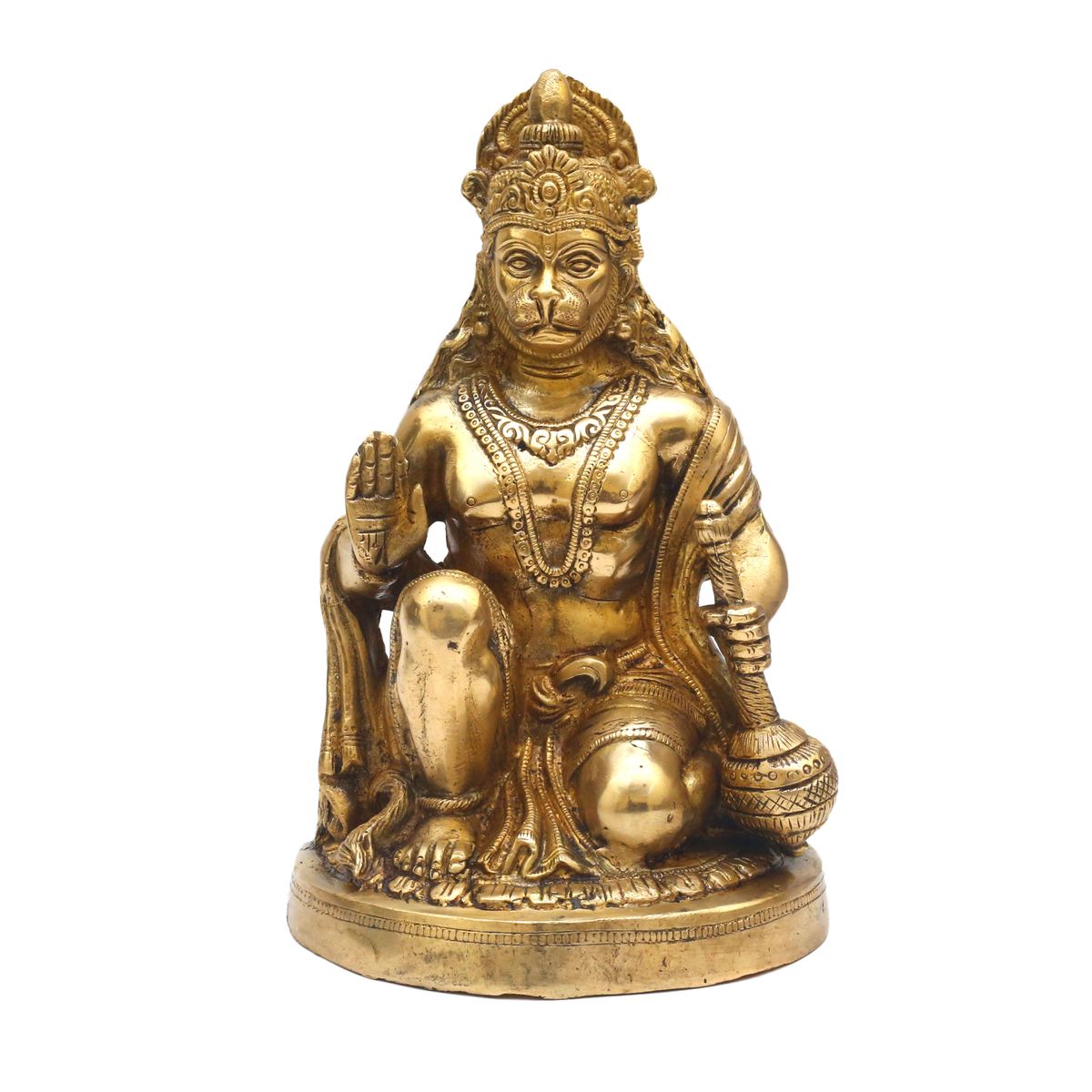 BRASS HANUMAN IDOL