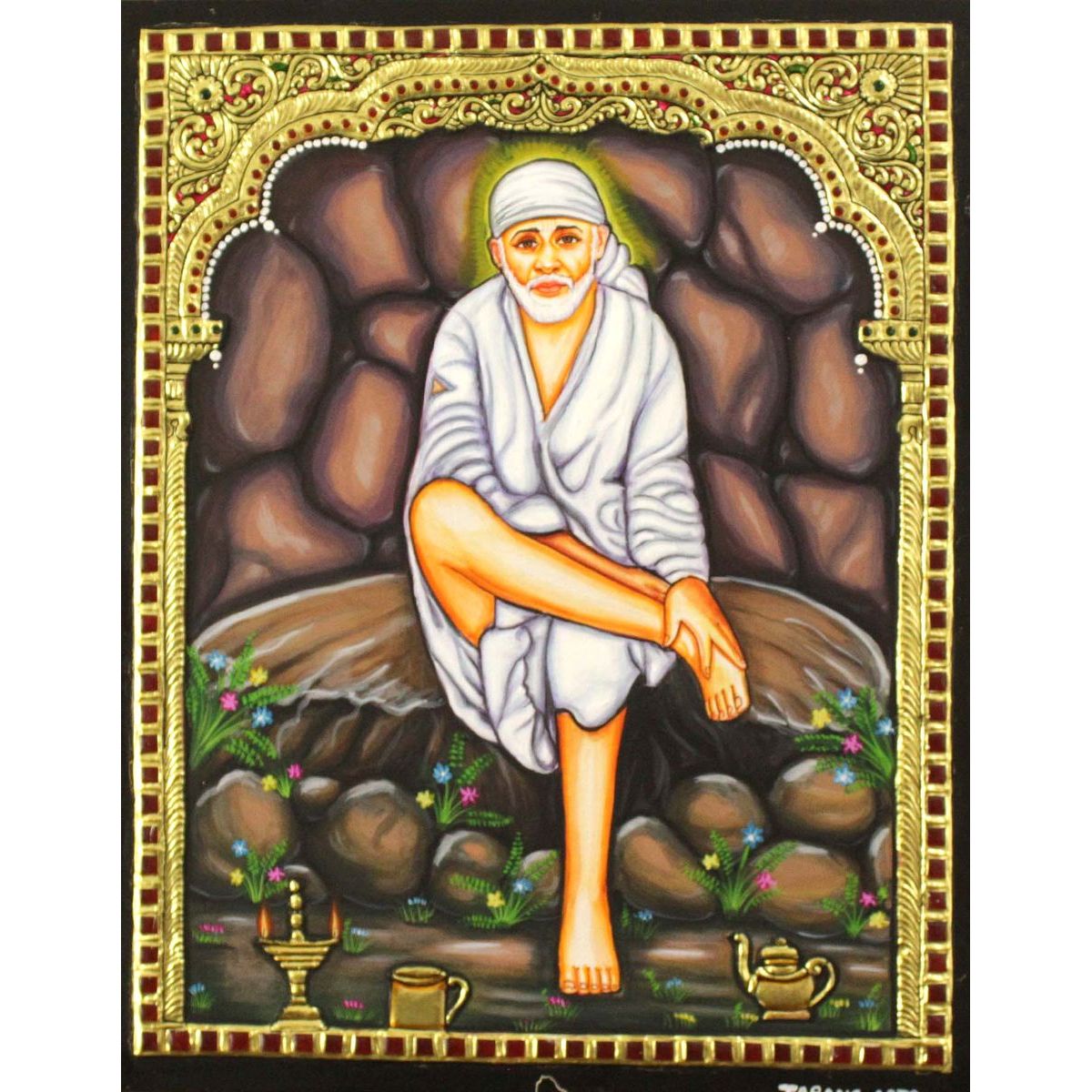 TANJORE PAINTING SAIBABA