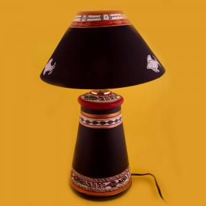 DESIGNER CLAY LAMP BASE WITH BLACK