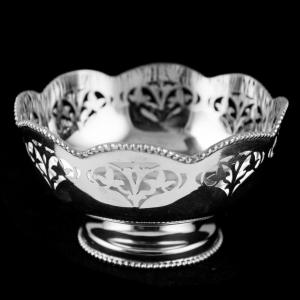 Silver fancy bowl