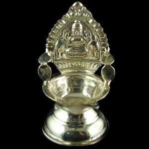 Silver Kamachi lamp