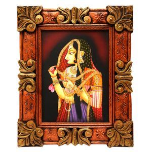 HAND MADE PAINTING  LADY