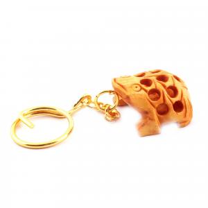 WOODENCARVING JALI KEY CHAIN  FORG