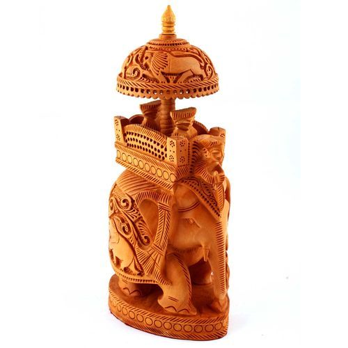 WOODEN CARVING HODA AMBARI