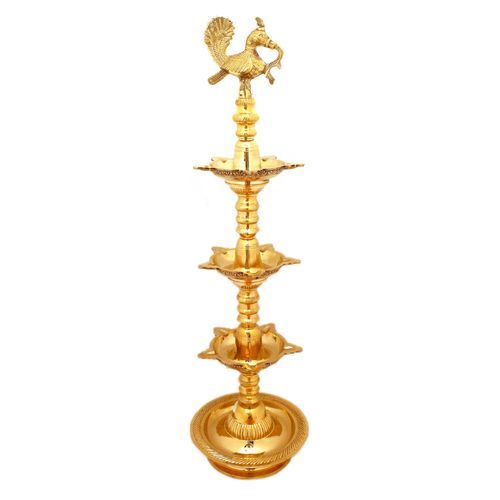 BRASS OIL LAMP 3 STEP