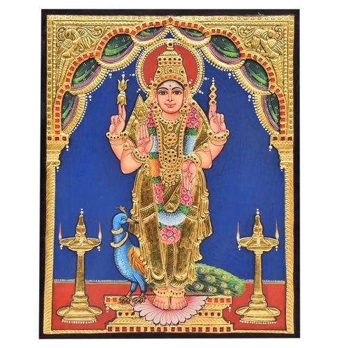 TANJORE PAINTING MURUGAN AQ