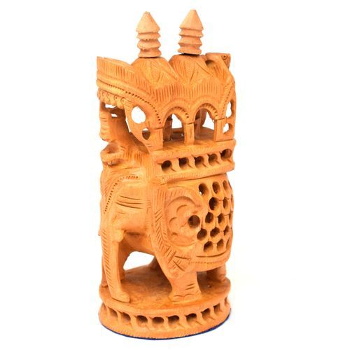 WOODEN ELEPHANT AMBARI