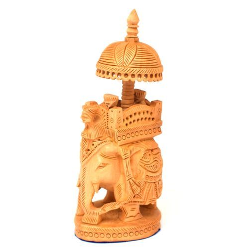 WOODEN ELEPHANT AMBARI