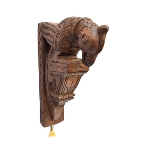 WOODEN PARROT WALL HANGING