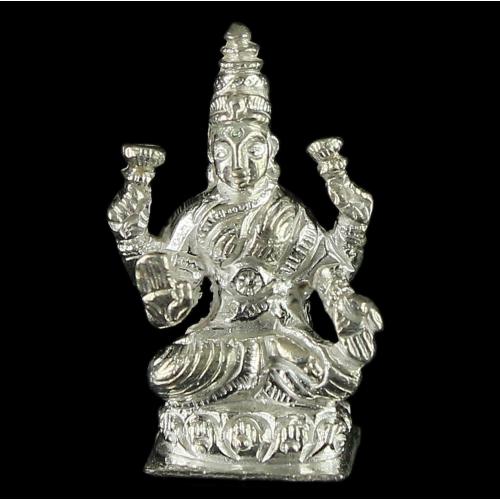 Silver Devotional Collections Lakshmi Idol