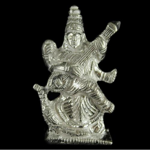 Silver God Saraswathi Idols