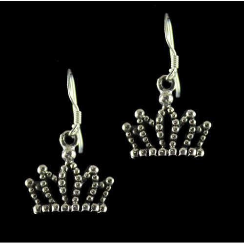 Silver Oxidized Fancy Design Earrings