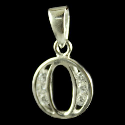 92.5 Sterling Silver Pendant Studded Semi Precious Stones