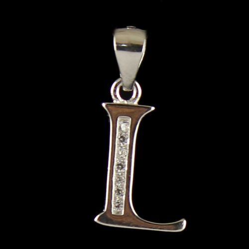 92.5 Sterling Silver Pendant Studded Semi Precious Stones