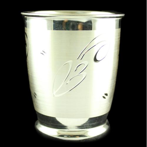 Silver Plated Fancy Design Tumblers