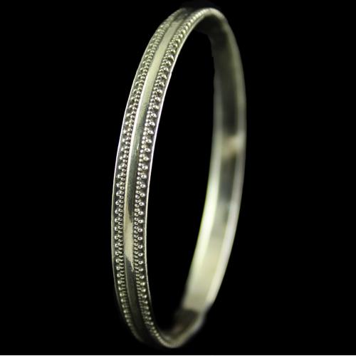 Silver Plated Fancy Design Bangles