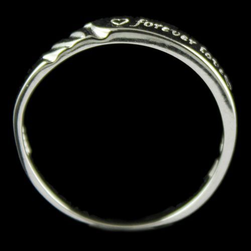 Silver Plated Fancy Design Band Rings