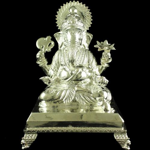Silver Ganesha Idols