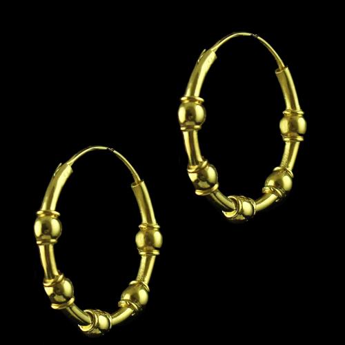 Gold Plated Bali Earring