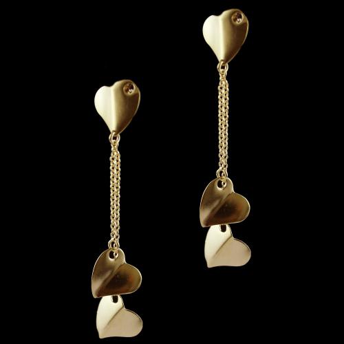 Gold plated Drops Earring