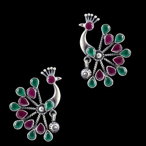 Onyx Stone Drops Earring