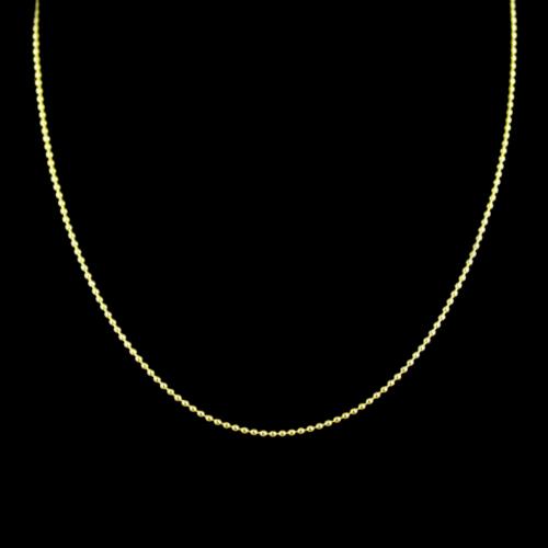 Gold Plated Casual Wear Silver Chain