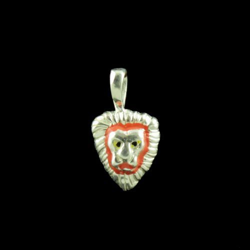Lion Casual Wear Silver Baby Pendant