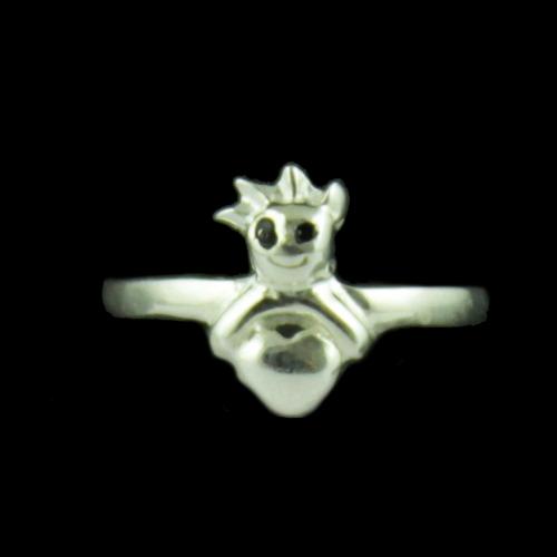 Silver Baby Toll Ring