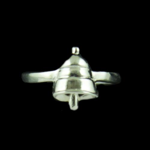 Silver Baby Bell Ring