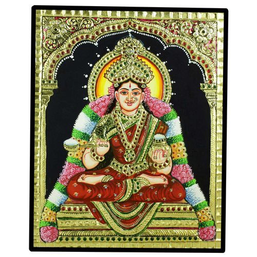 TANJORE PAINTING ANNAPOORANI