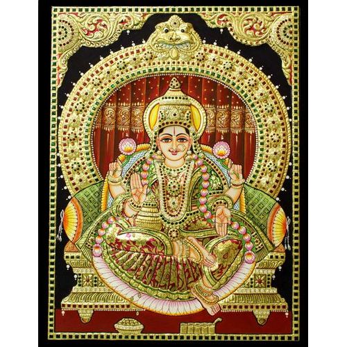 TANJORE PAINTING DHANA LAKSHMI