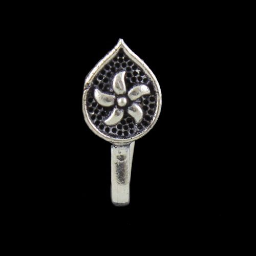 OXIDIZED SILVER NOSE PINS