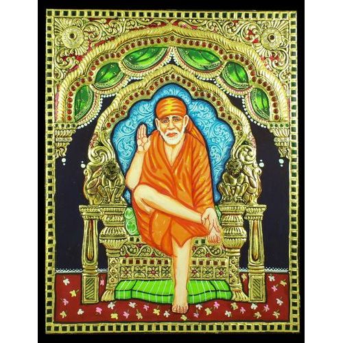 TANJORE PAINTING SAIBABA