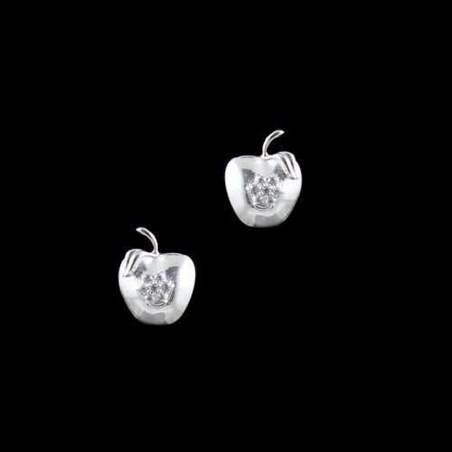 BABY APPLE EARRINGS