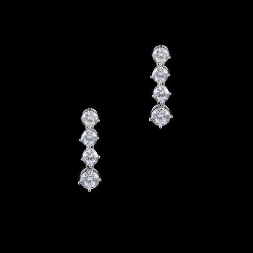 CZ PARTY WEAR EARRINGS