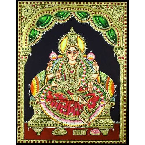 TANJORE PAINTING DHANA LAKSHMI
