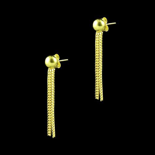 GOLD PLATED DROPS EARRINGS